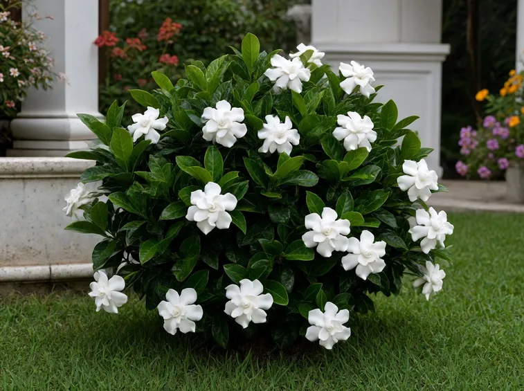 gardenia in terra