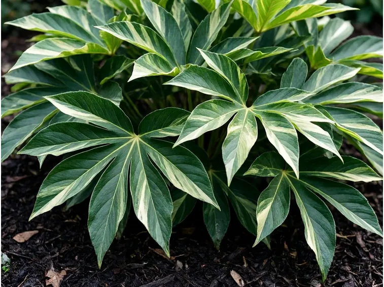 Fatsia variegata