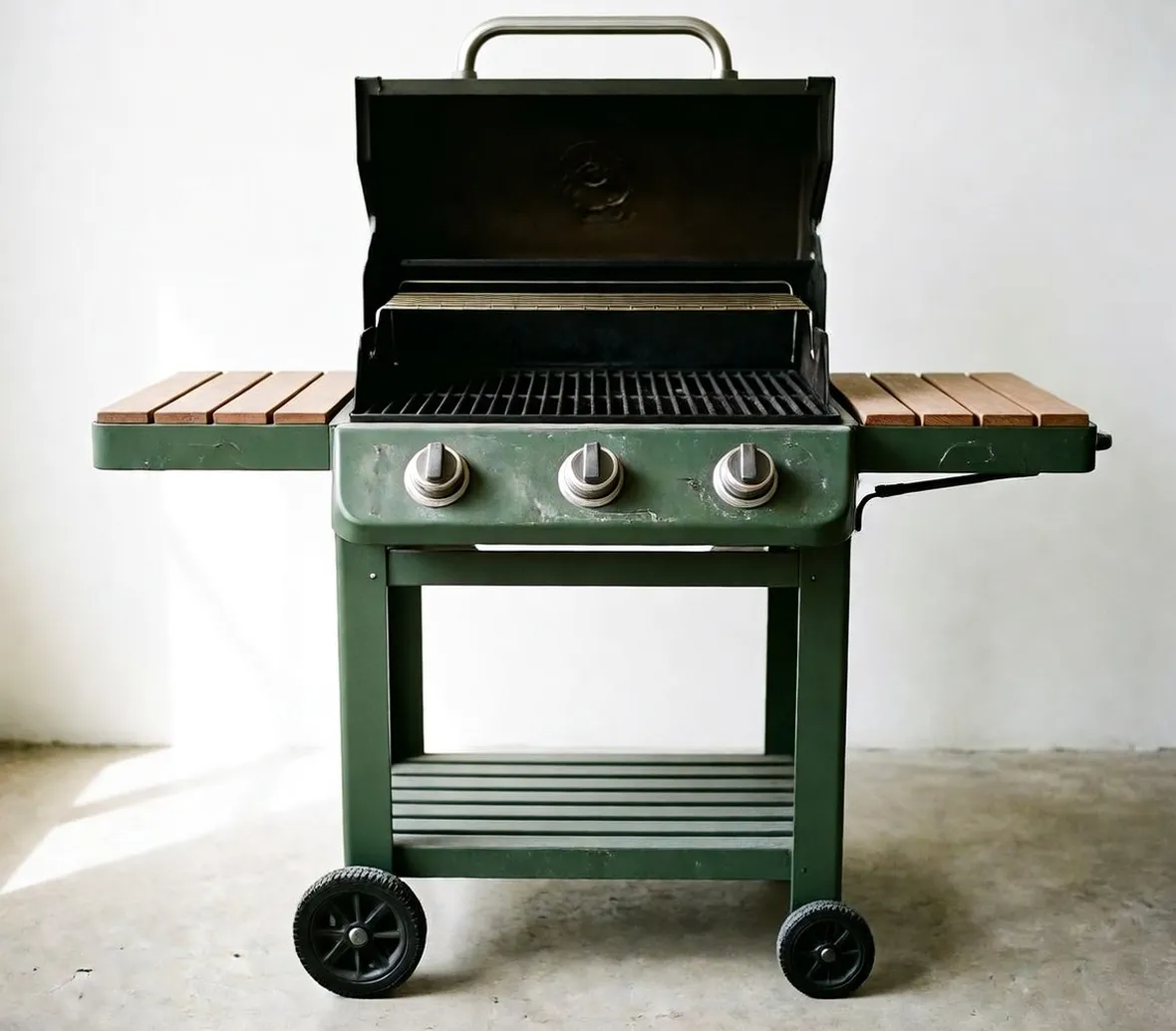 barbecue a gas