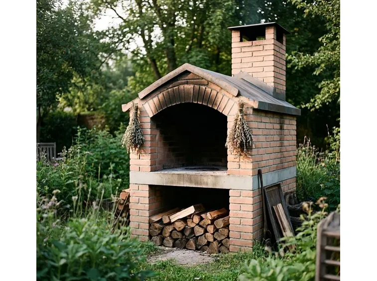 Barbecue prefabbricato