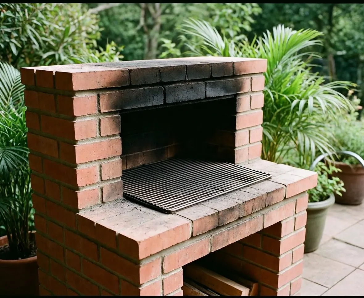 Barbecue in muratura