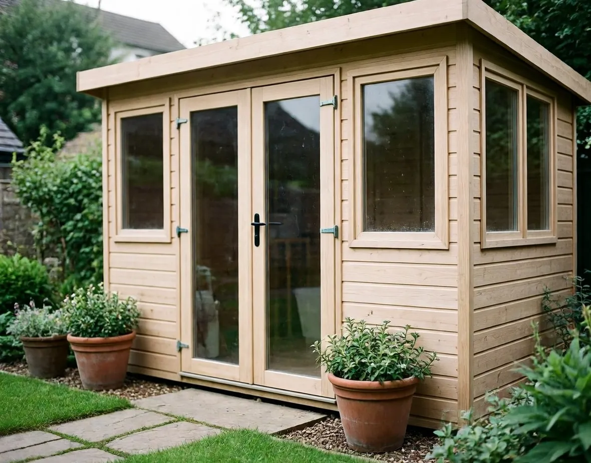 Casetta in legno per giardino