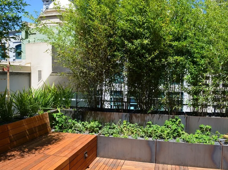 fioriere per terrazzo in corten