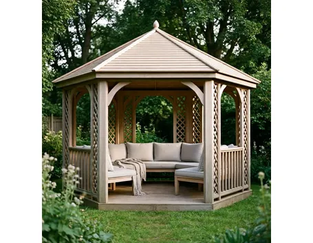 gazebo in giardino