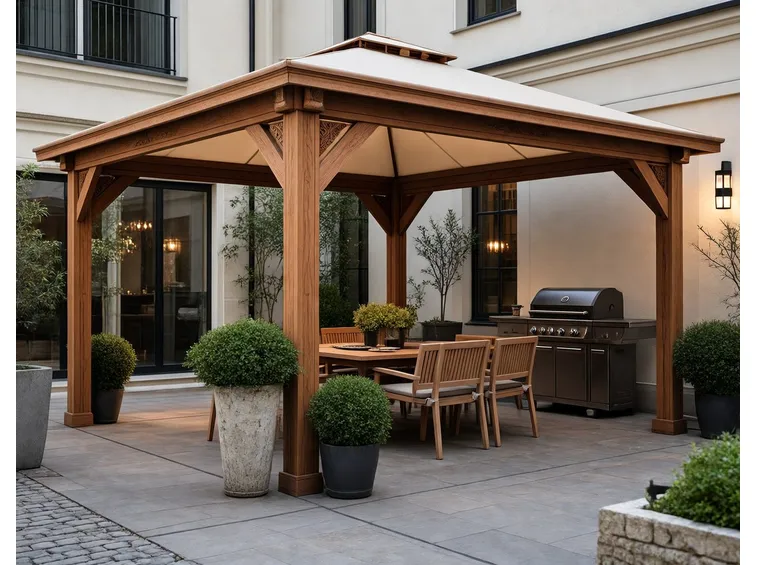 gazebo legno