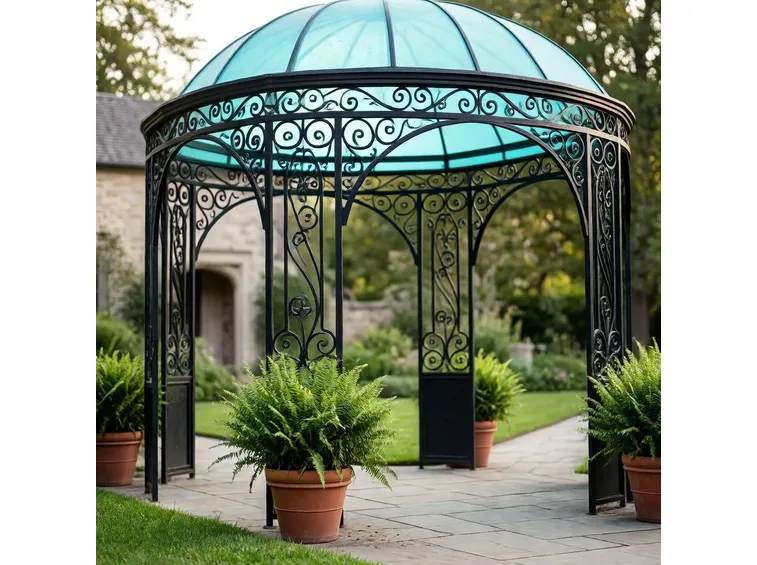 gazebo in ferro battuto