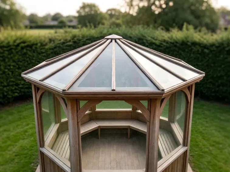 gazebo in legno