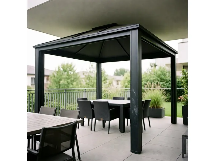 gazebo in aluminio