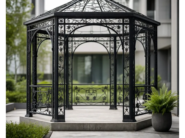 gazebo in metallo