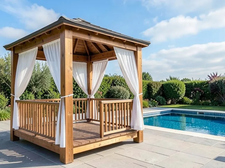 gazebo per terrazzo