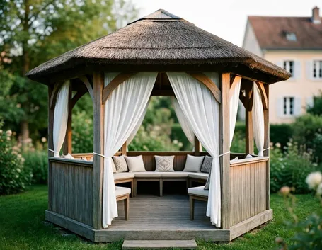gazebo in giardino