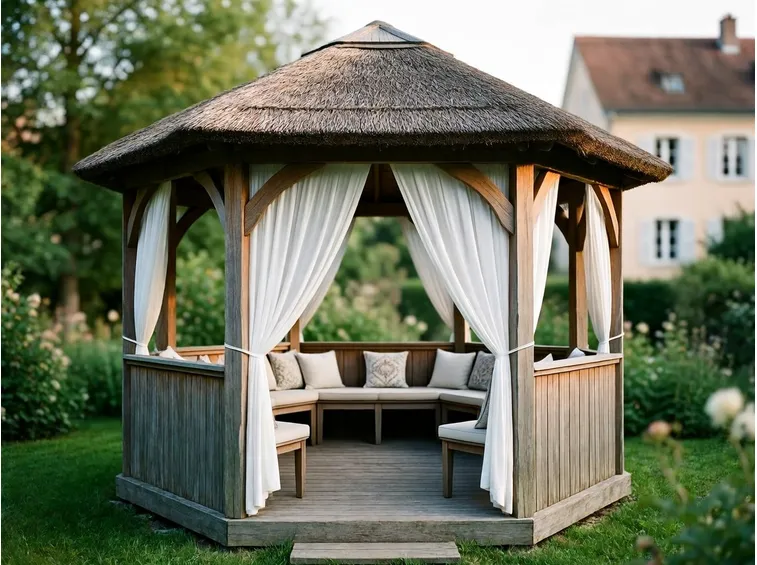 gazebo in giardino