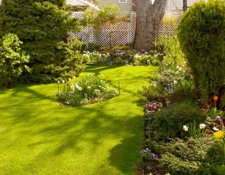 giardino in primavera