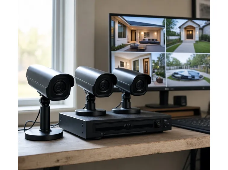 Un kit di videosorveglianza