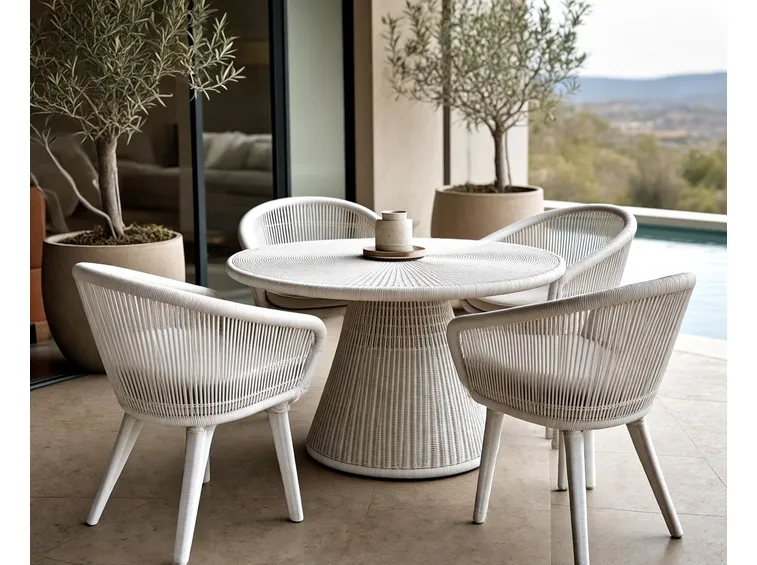 arredo giardino rattan
