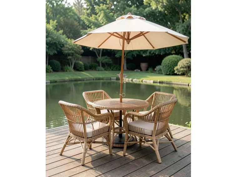 arredo giardino rattan