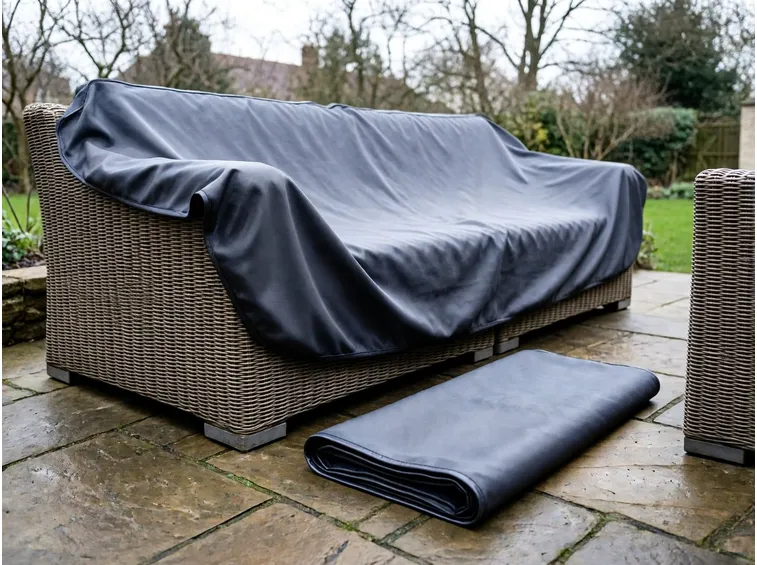 Coperture traspiranti per mobili da giardino in rattan