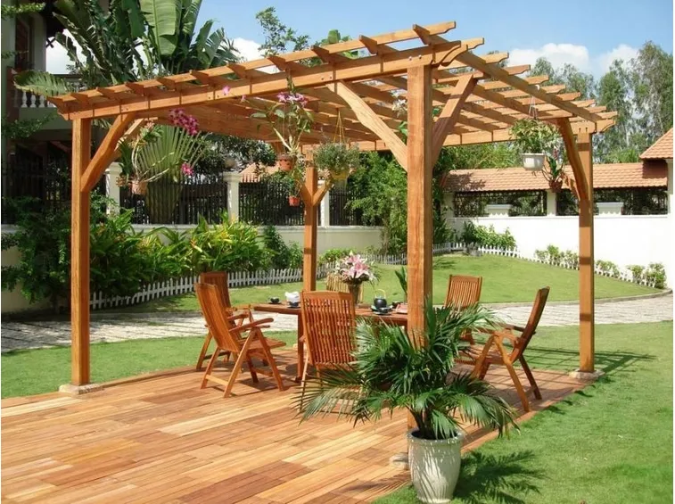 gazebo legno