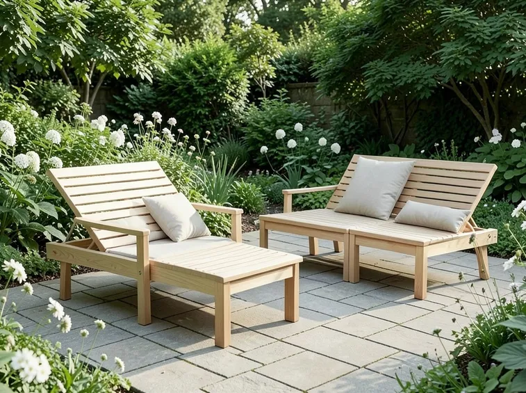 mobili giardino legno
