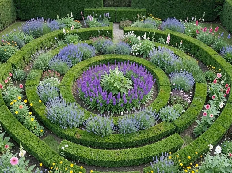 giardino stile inglese