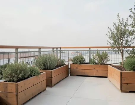 giardino in terrazzo