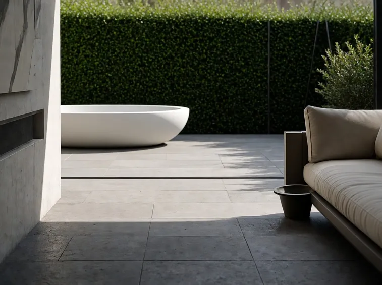 giardino minimalista