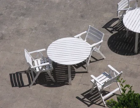 Tavolo da giardino plastica