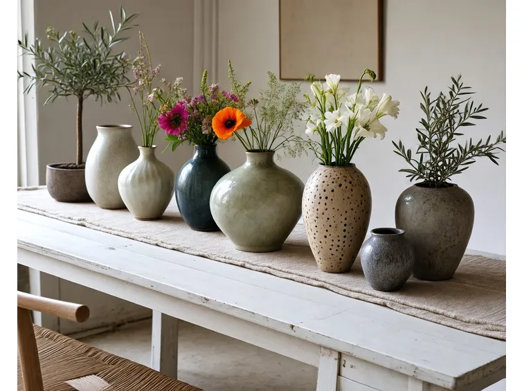 vasi di fiori
