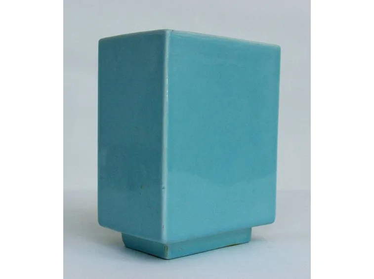 vaso rettangolare ceramica