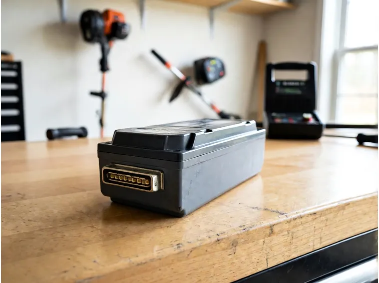 Stacca la batteria prima di riporre l'attrezzo