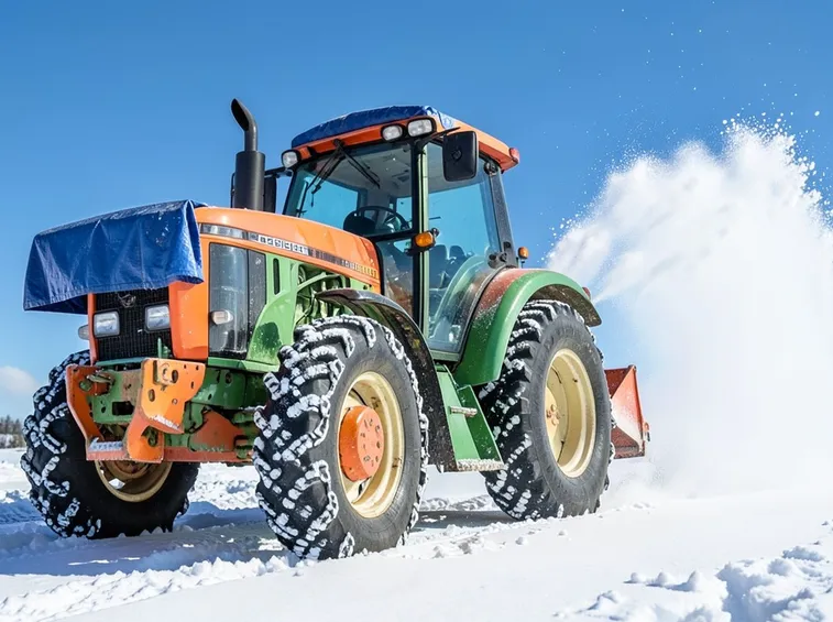 Fresa da neve per trattore