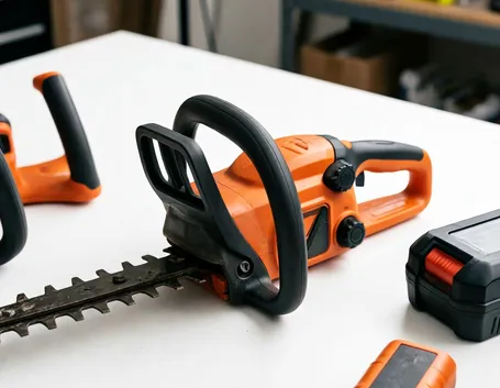 Tagliasiepe con batteria a litio