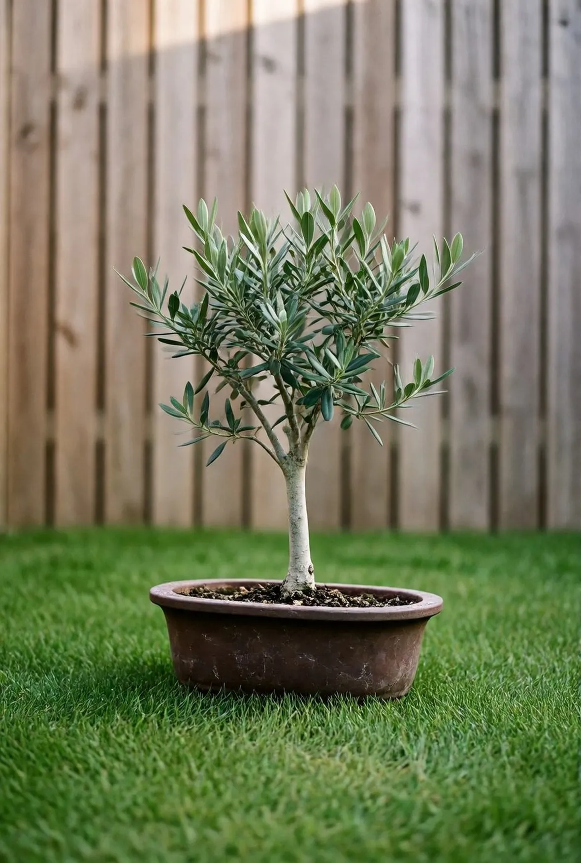 Bonsai di ulivo grande