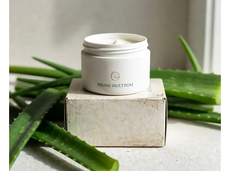 Crema a base di aloe vera