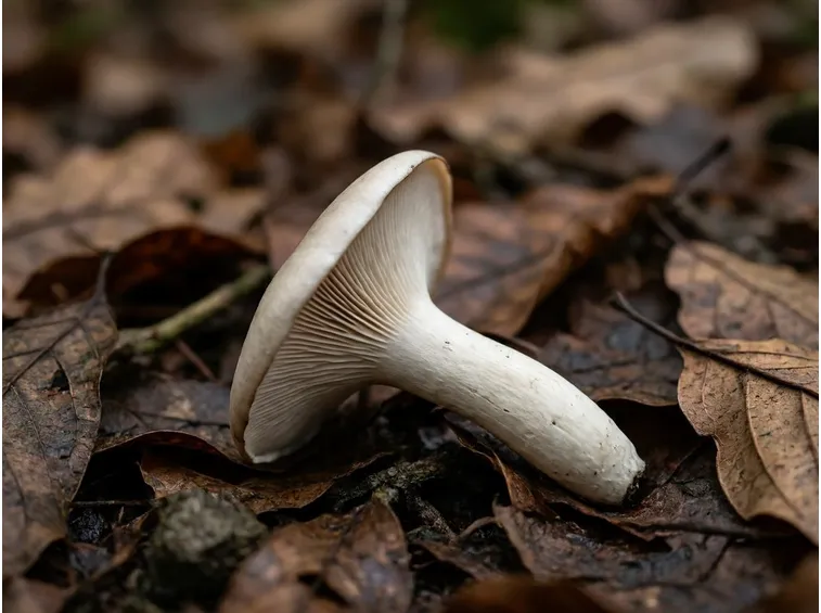 Un esemplare di Clitocybe geotropa