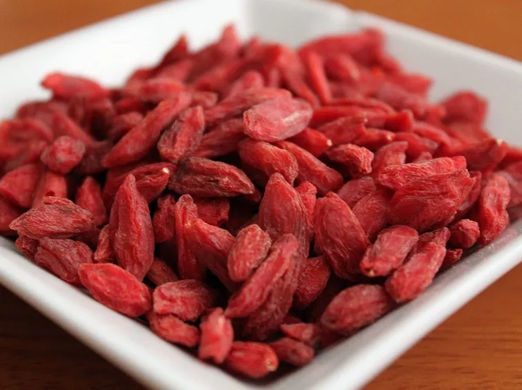Frutto Goji raccolto