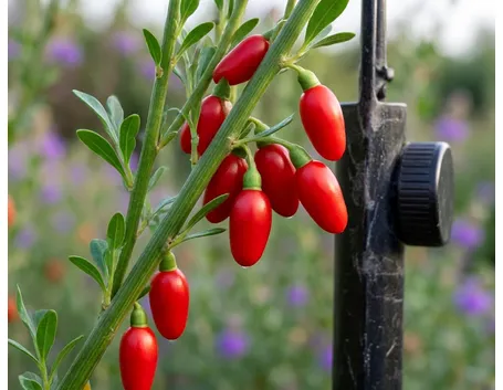 Piantagione di goji