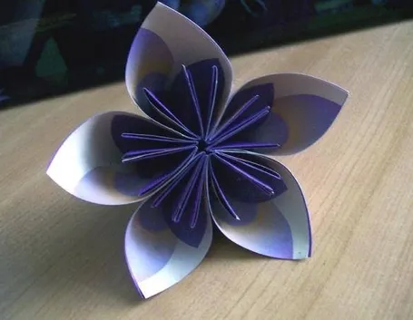 fiore carta origami