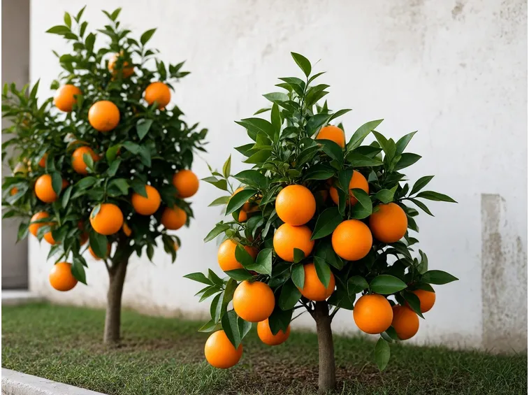 piante arancio