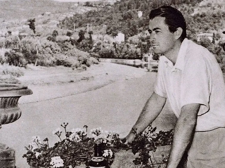 Un’immagine storica di Villa la Massa