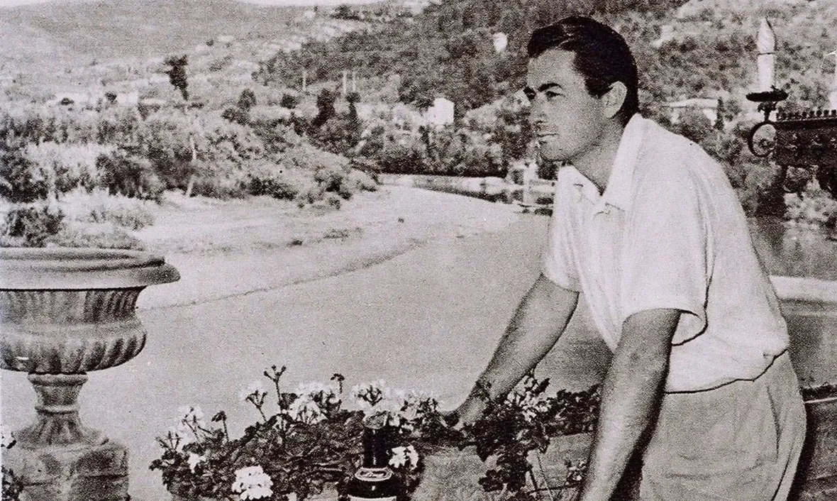 Un’immagine storica di Villa la Massa