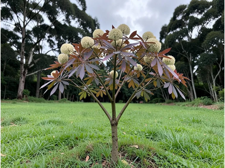 Aralia infiorescenza