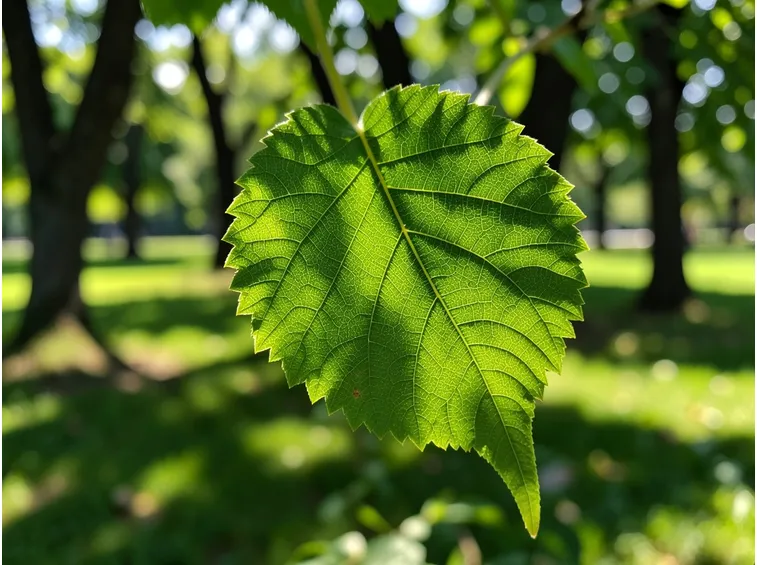 Foglie tilia tomentosa