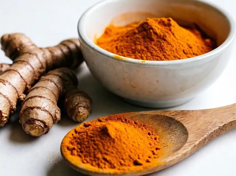 Rizomi della curcuma