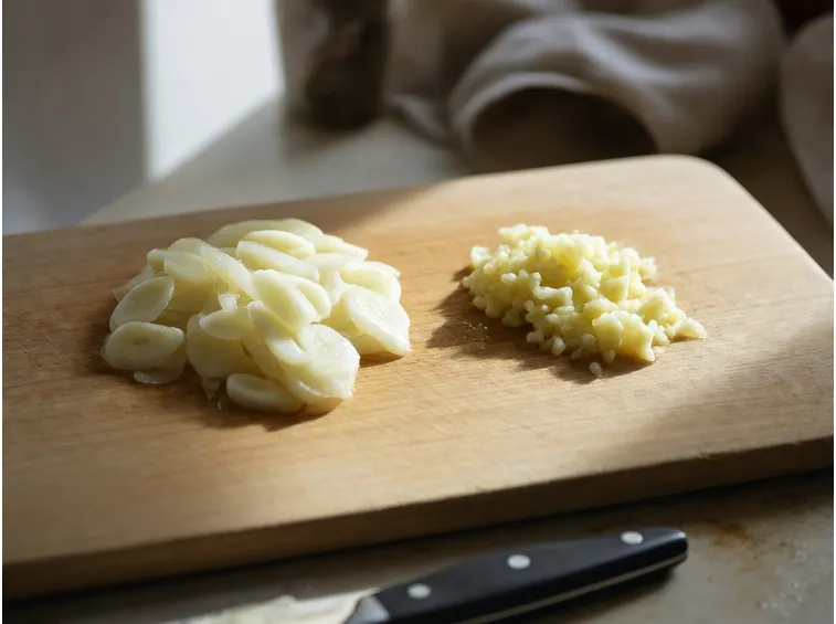 Fusilli aglio e olio