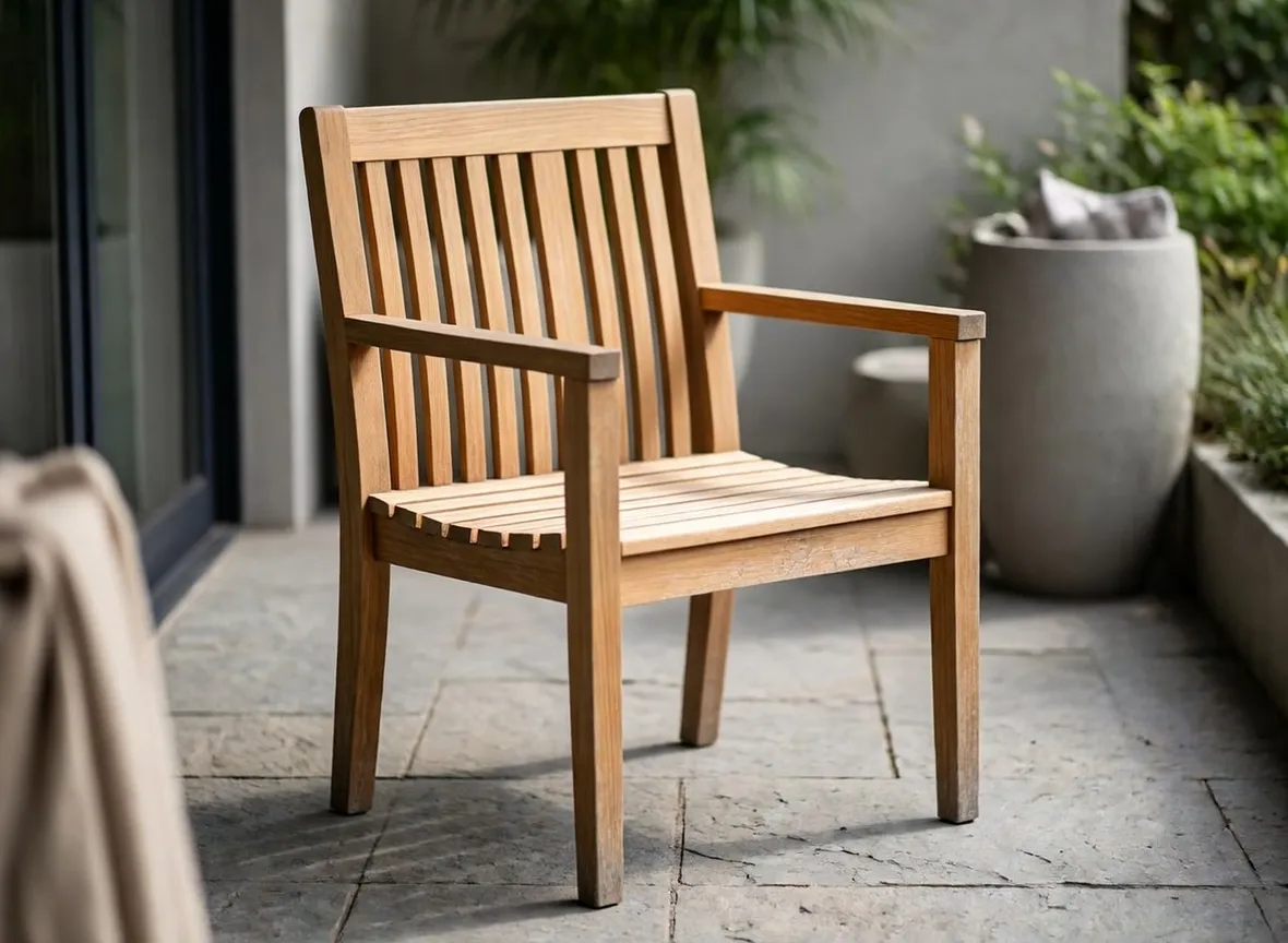 sedia di legno