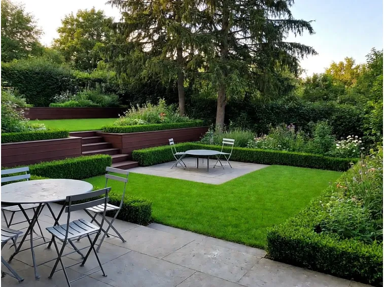 giardino terrazzato