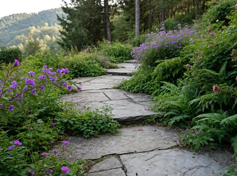 giardino rustico
