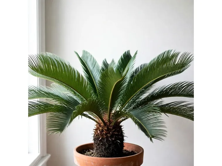 Cycas in vaso