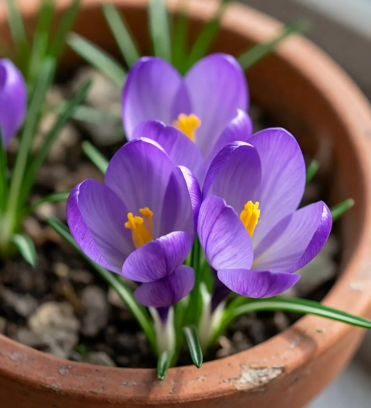 Crocus viola